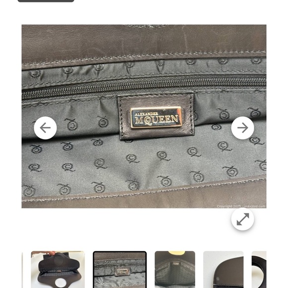 Alexander McQueen Black Tote Bag - Authenticity Certification - Picture 4 of 7